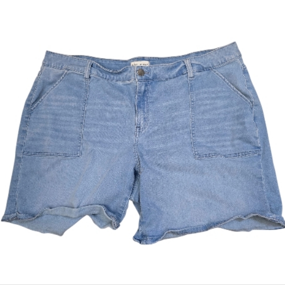 Lane Bryant Light Blue Jean Shorts, Size 22W